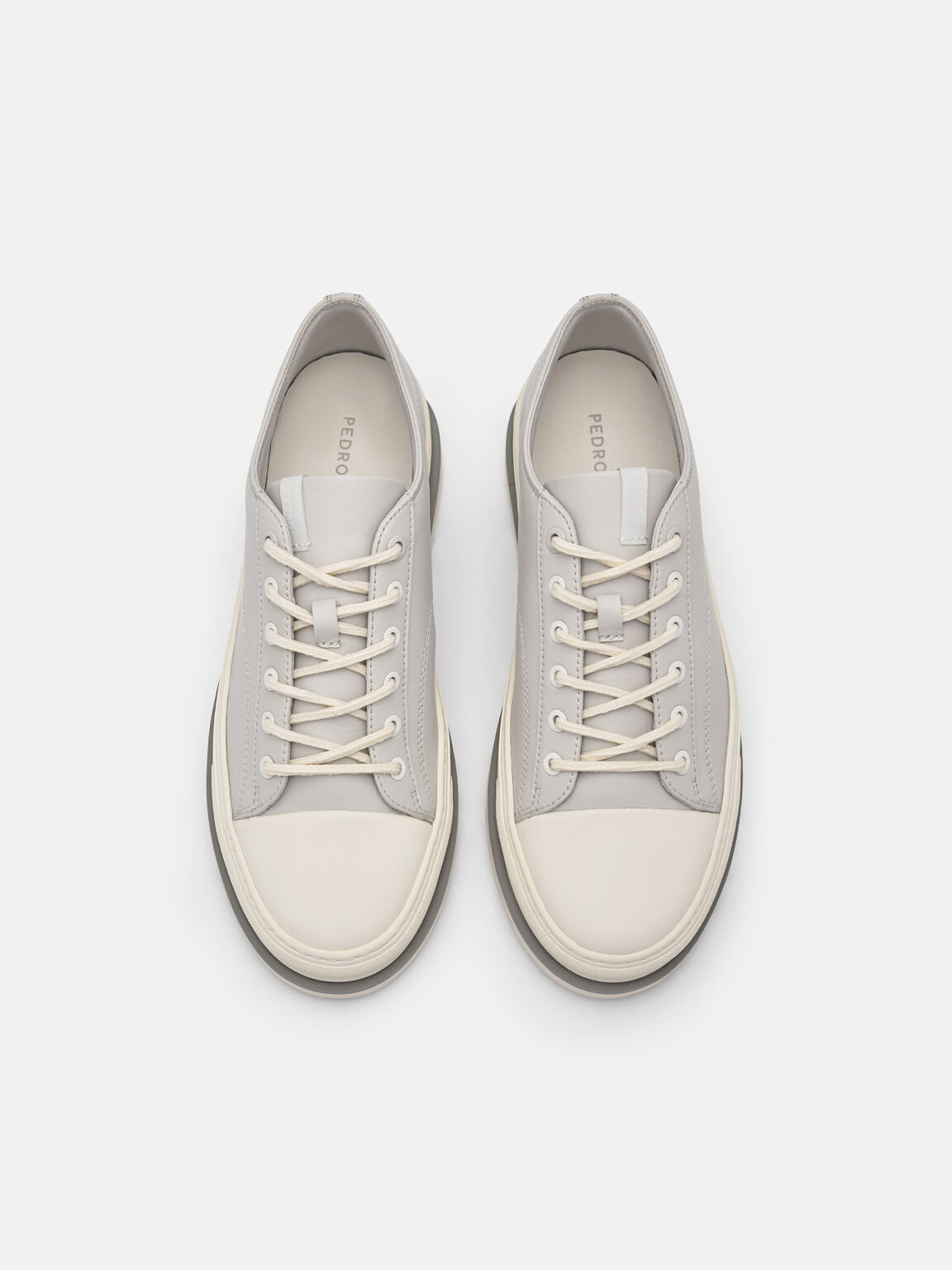 Women's Owen Court Sneakers, Light Grey, hi-res