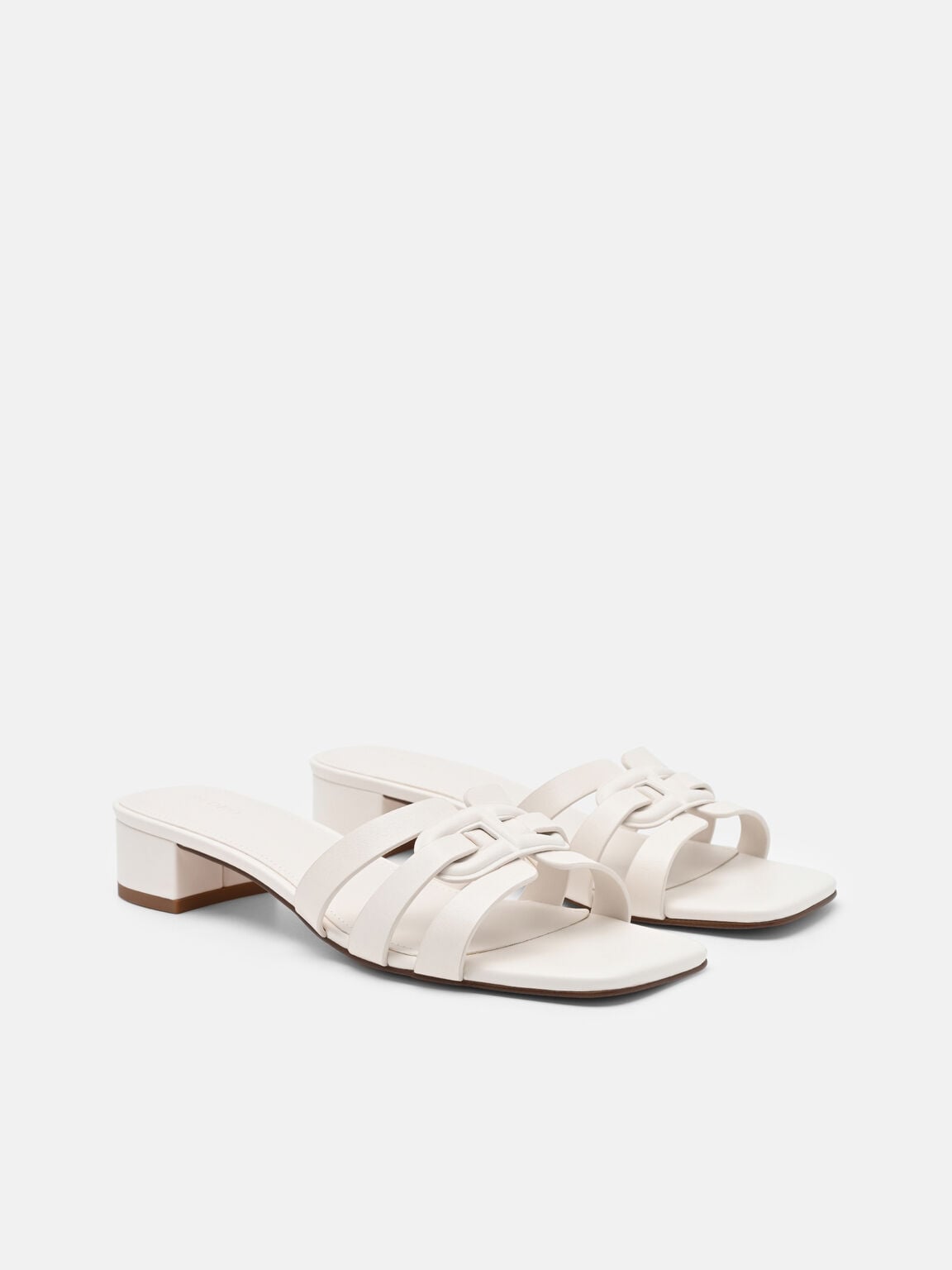 Gi&agrave;y mules cao g&oacute;t Carmel, Phấn, hi-res