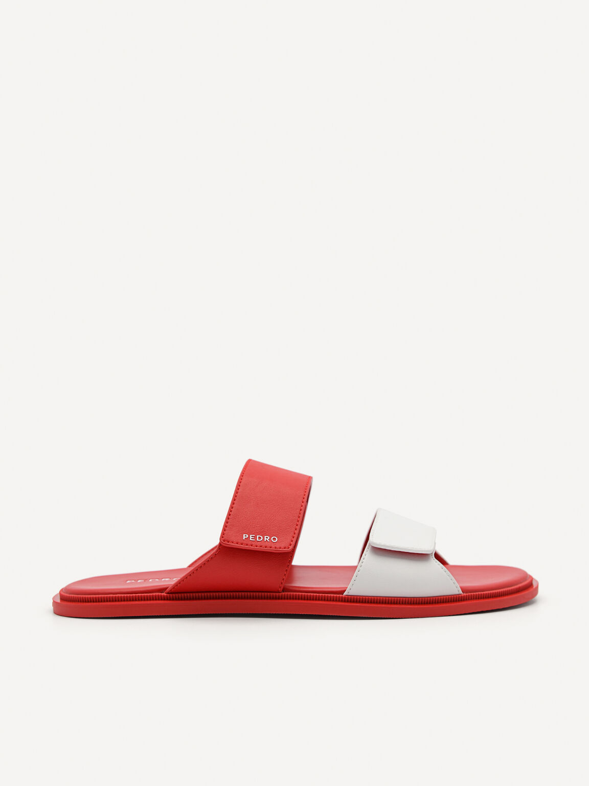 Stride Slide Sandals, Red