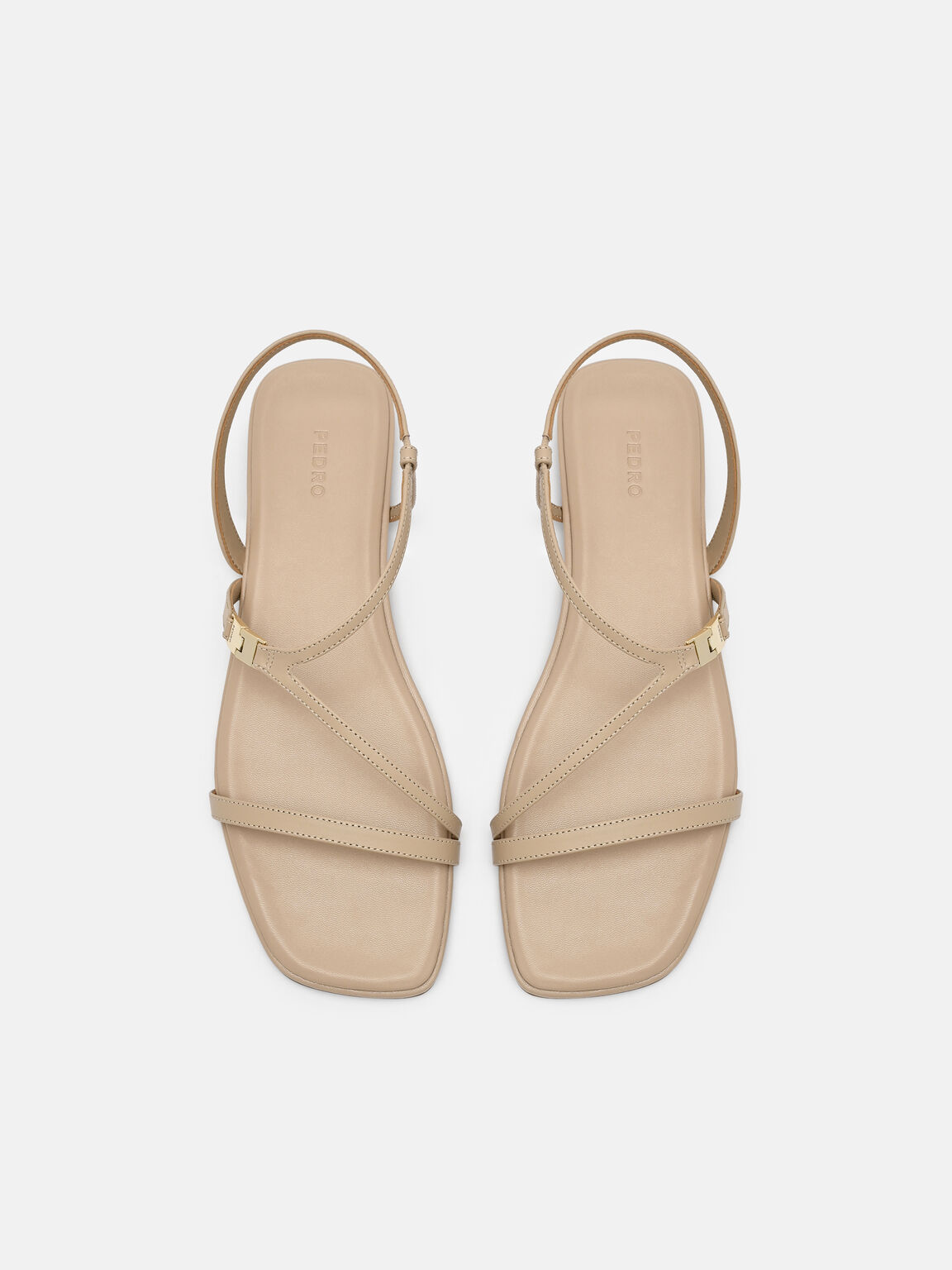 Gi&agrave;y sandals đế bệt Jatte, C&aacute;t, hi-res