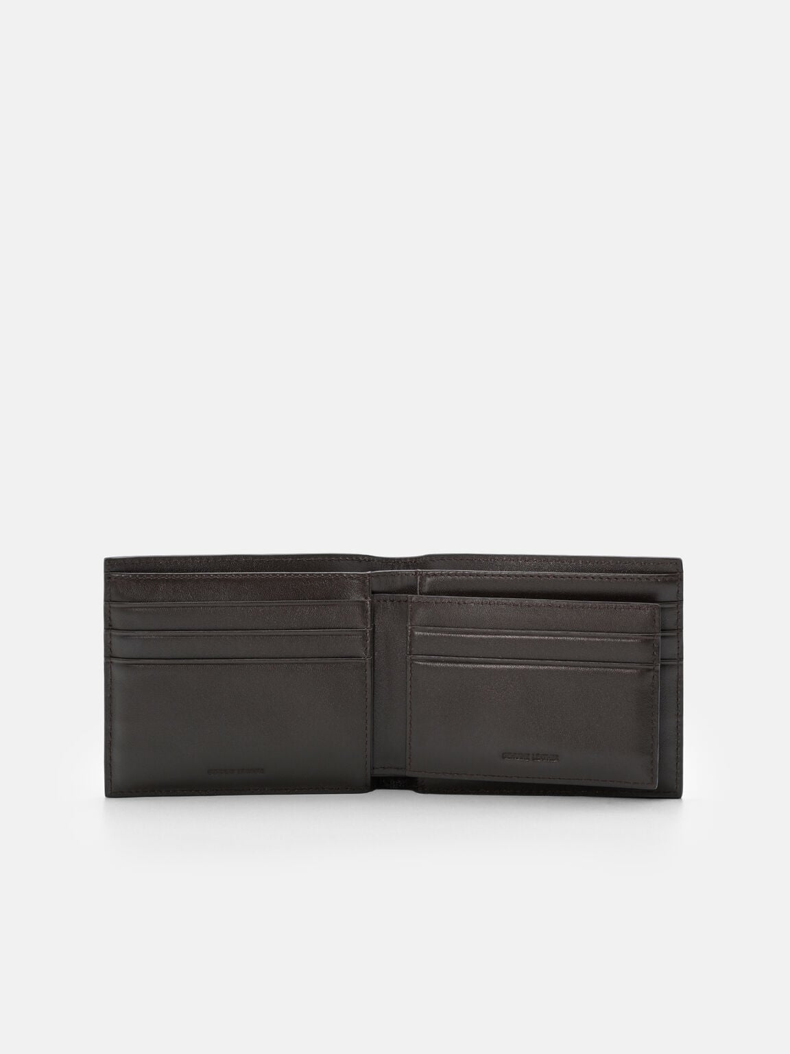 V&iacute; ngắ d&aacute;ng gập Tumbled Leather, Espresso Brown Tumble, hi-res
