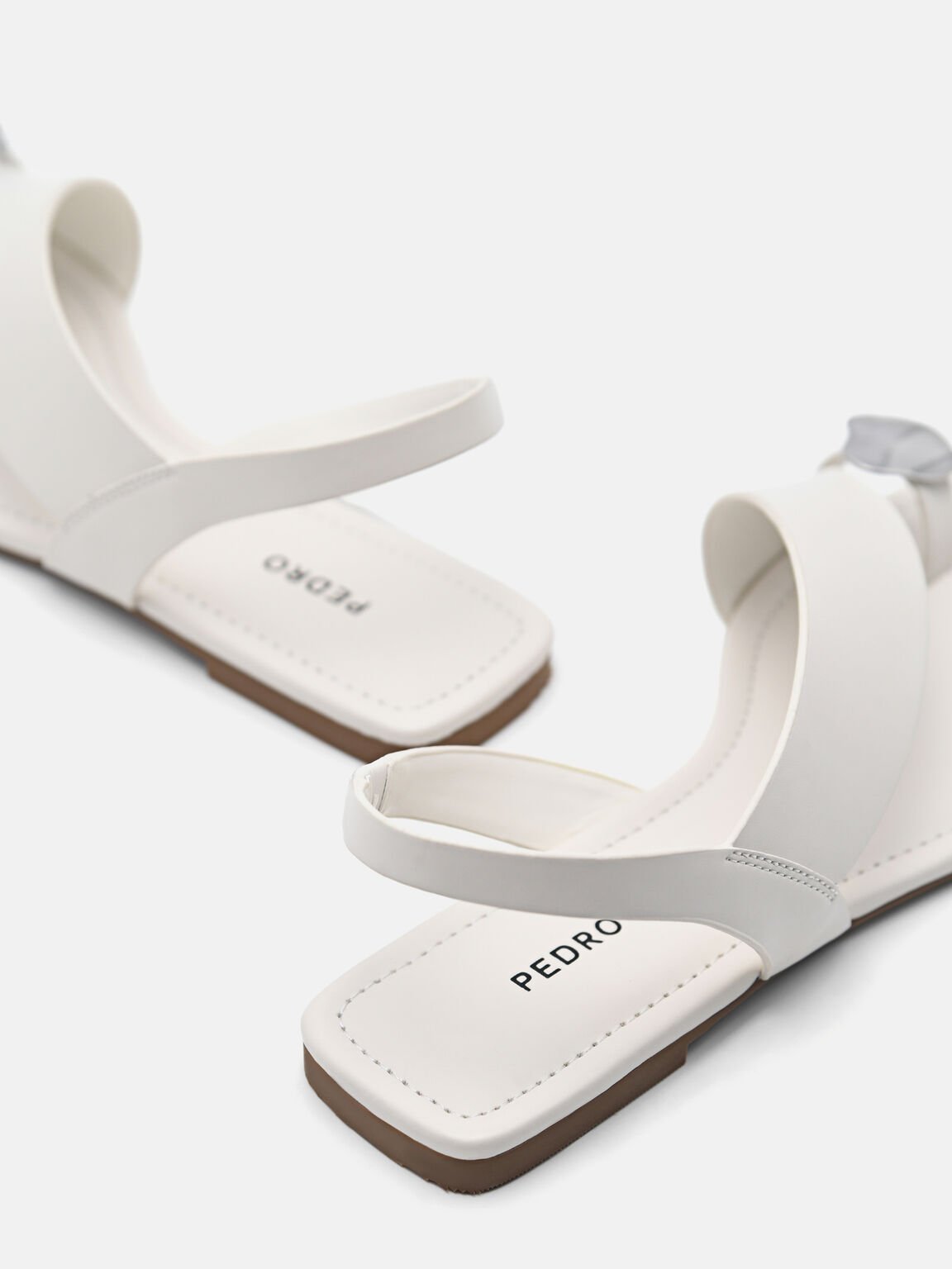 Alexis Toe Loop Sandals, Chalk, hi-res