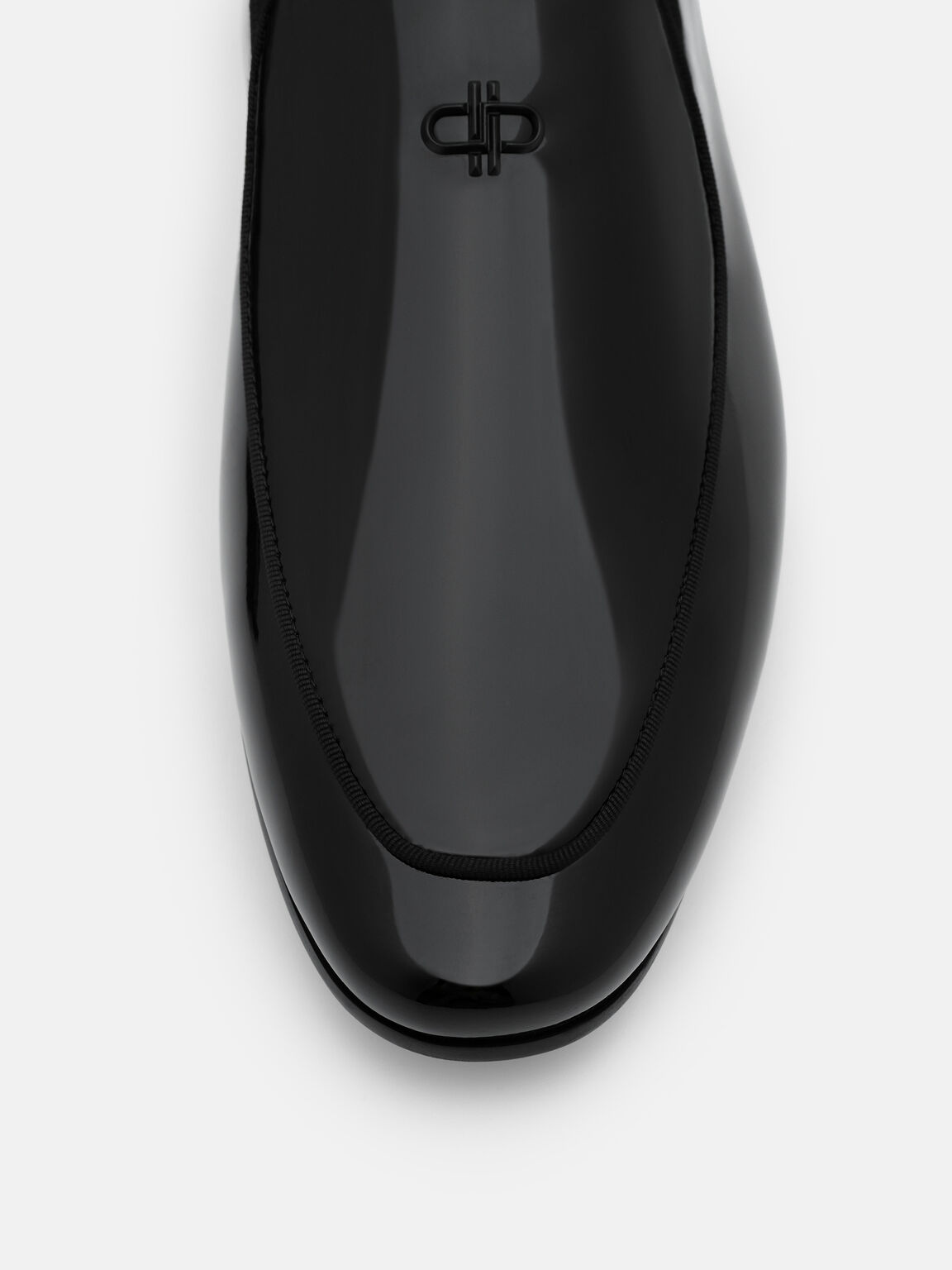Gi&agrave;y lười mũi nhọn Patent Leather, Black Patent, hi-res