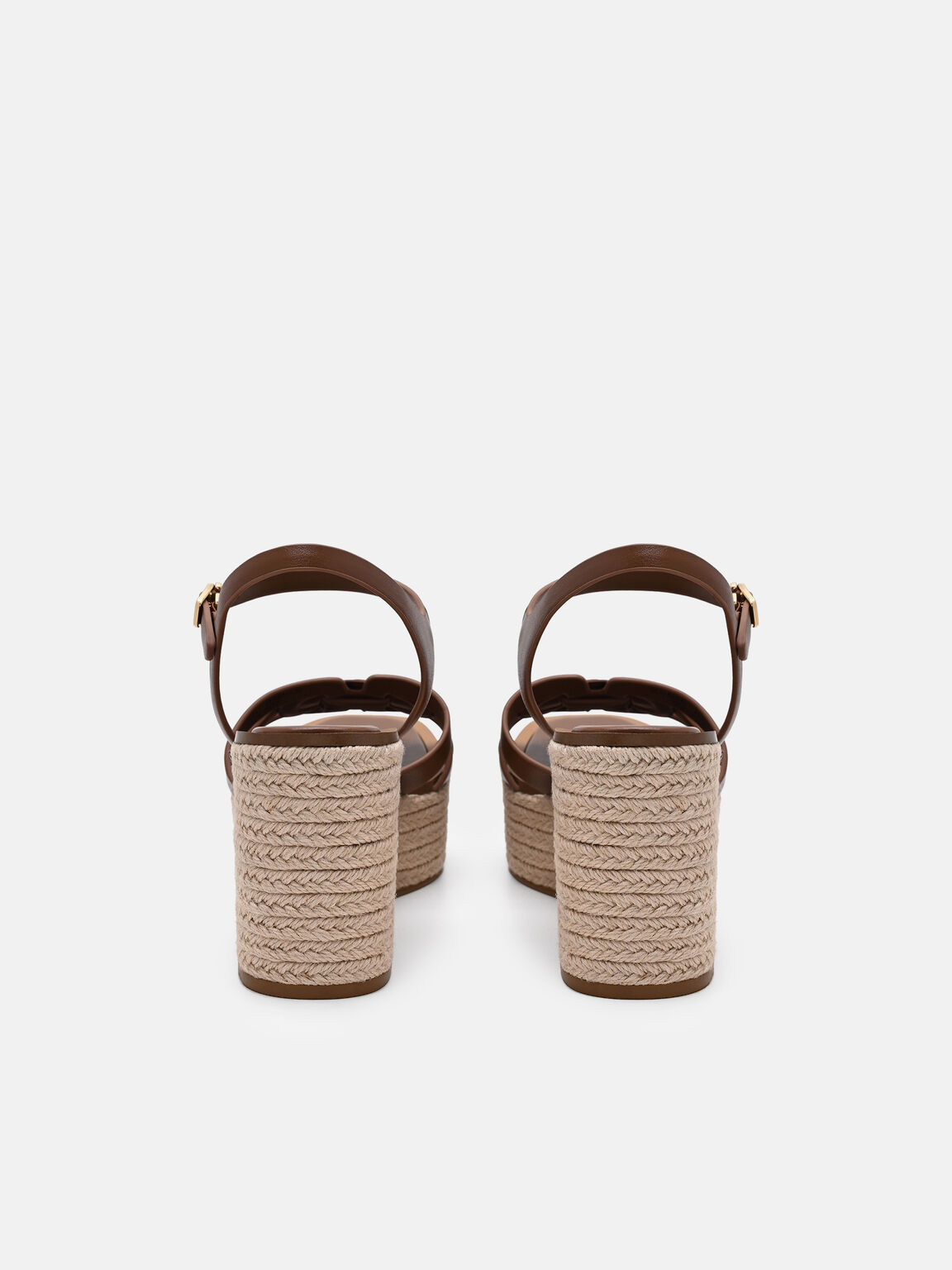 Gi&agrave;y sandals đế xuồng Carmel, Rượu Cognac, hi-res