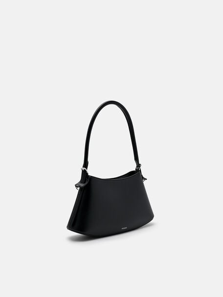 Nikki Shoulder Bag, Black, hi-res