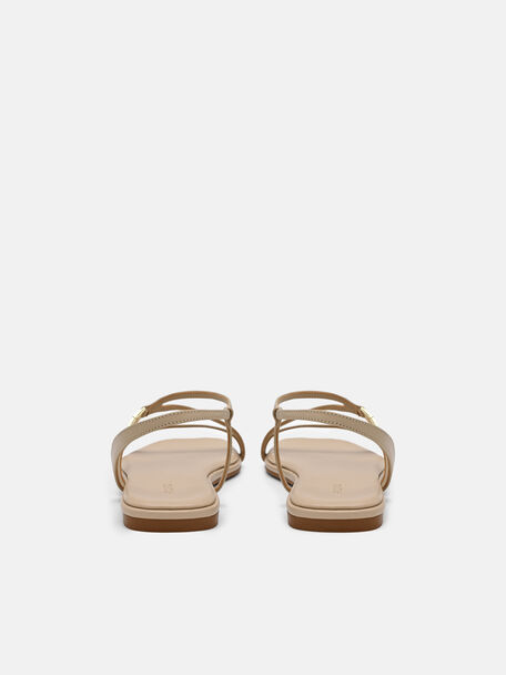 Gi&agrave;y sandals đế bệt Jatte, C&aacute;t, hi-res