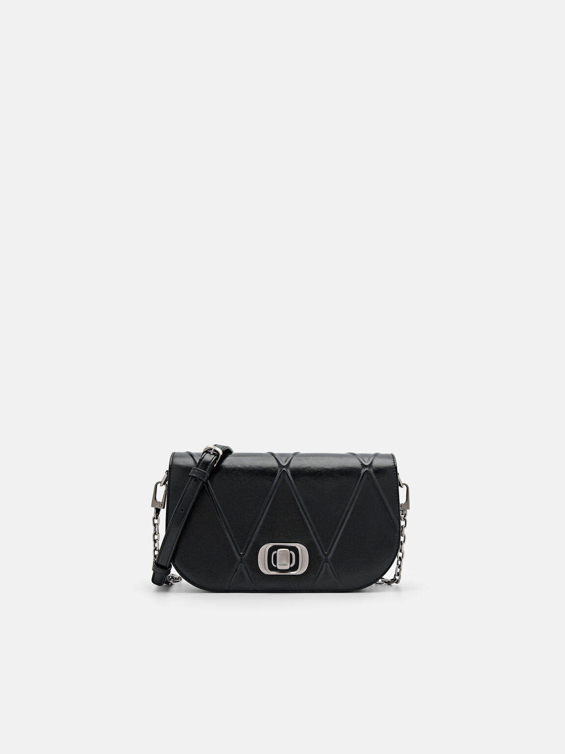 Effie Shoulder Bag, Black, hi-res