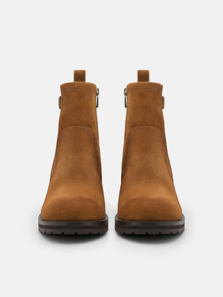 Wilkins Suede Boots, Cognac Suede, hi-res