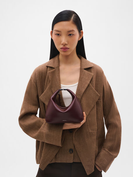 Jatte Crescent Bag, Wine, hi-res