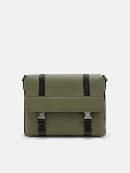 Rigby Messenger Bag, Military Green, hi-res