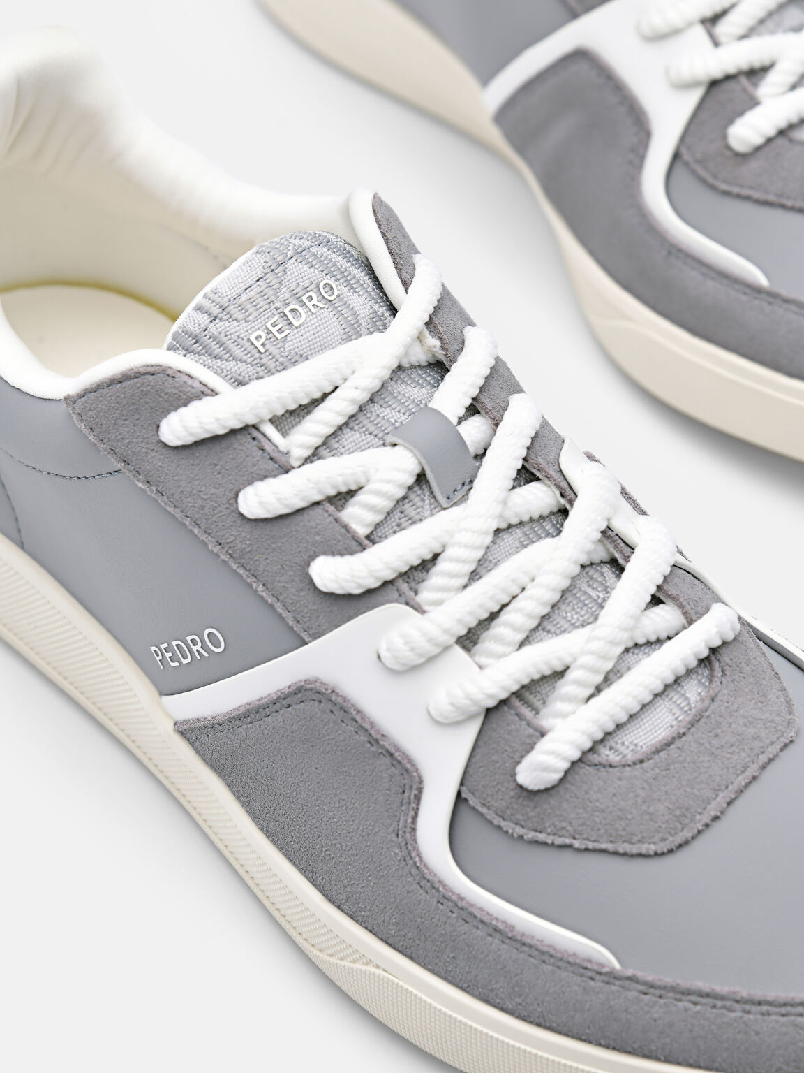 Women's PEDRO Icon Fleet Sneakers, Grey, hi-res