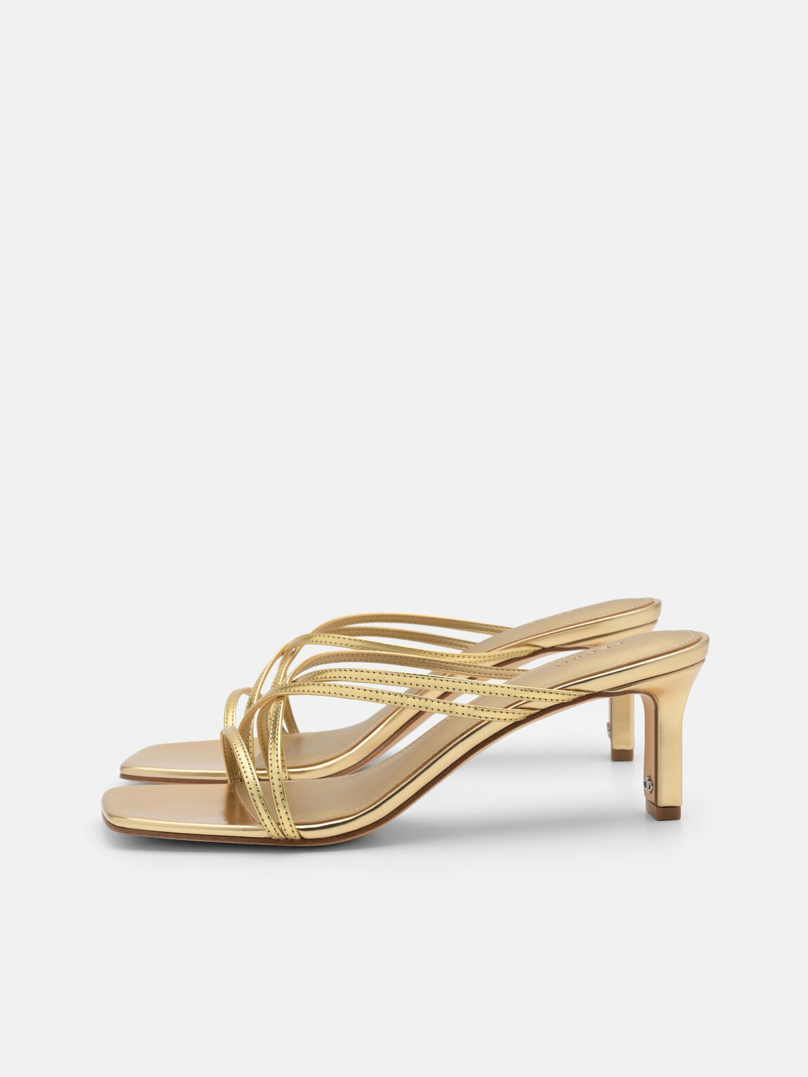 Gi&agrave;y mules cao g&oacute;t Sydney, V&agrave;ng Đồng, hi-res