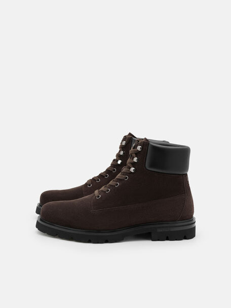 Gi&agrave;y boots cổ cao Wilder, Espresso Brown Suede, hi-res