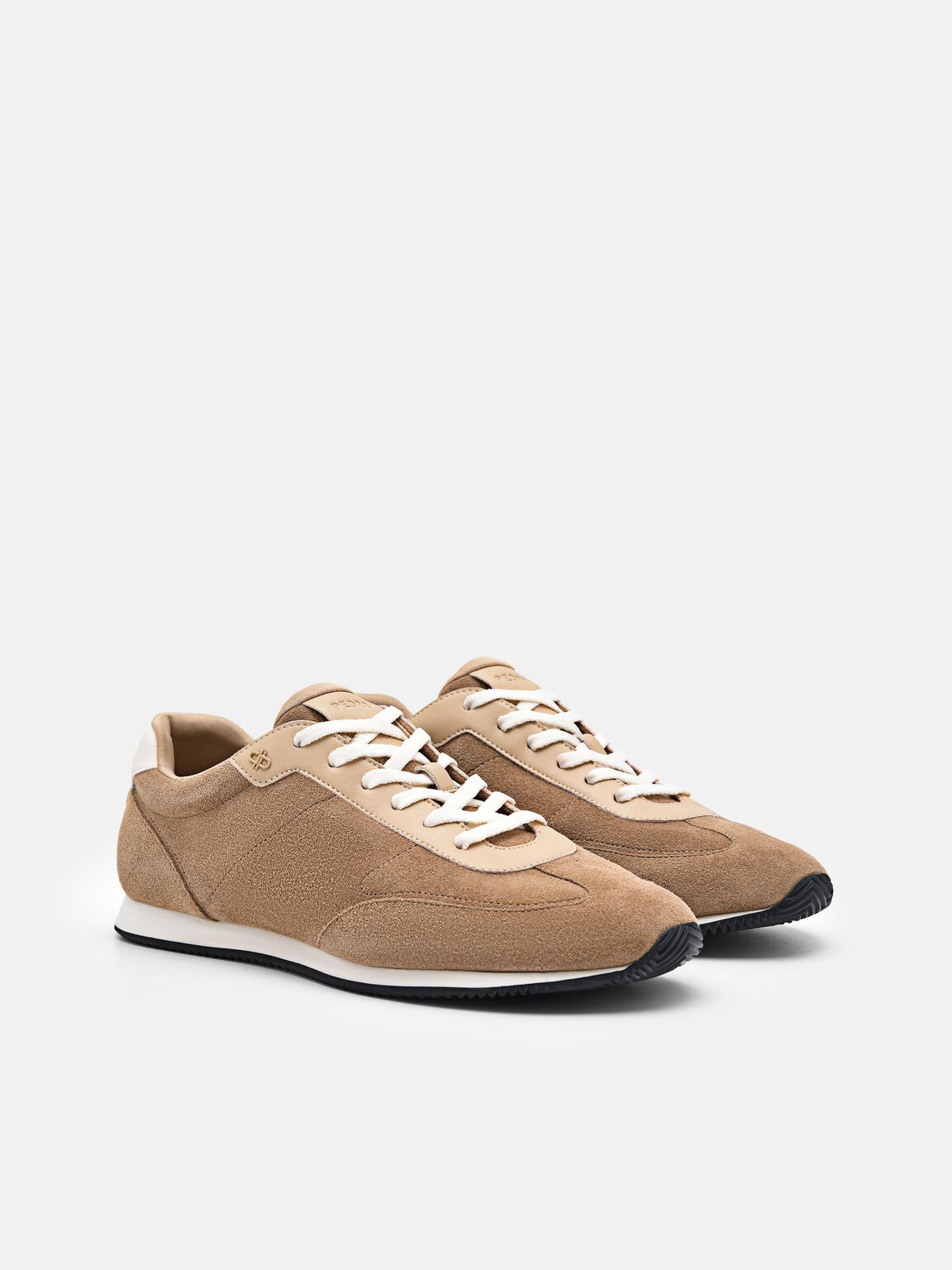 Lewis Suede Sneakers, Sand