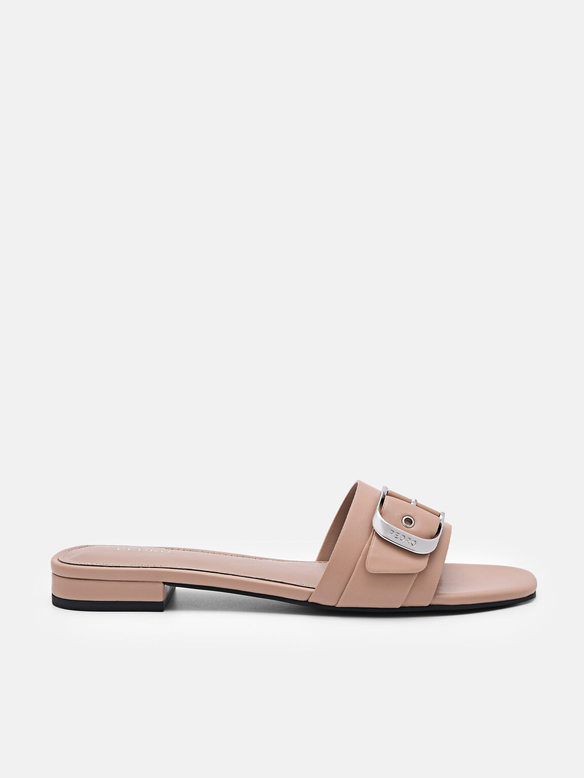 Helix Buckle Sandals, Taupe, hi-res