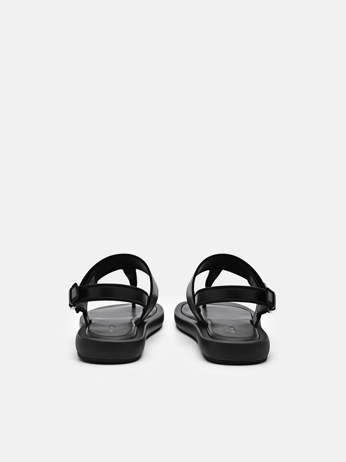 Brie Thong Sandals, Black, hi-res