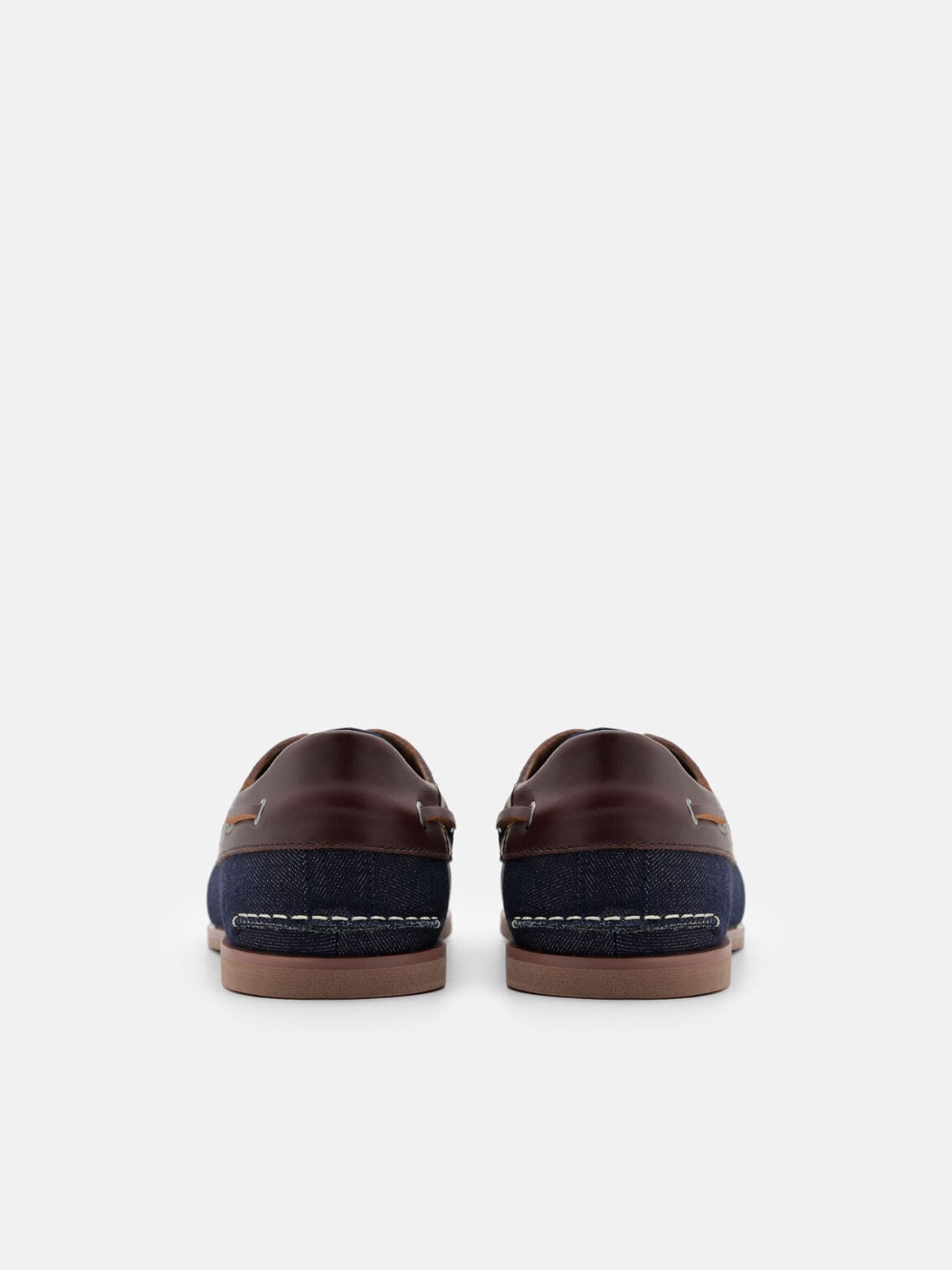 Gi&agrave;y lười mũi tr&ograve;n Denim, Navy Denim, hi-res