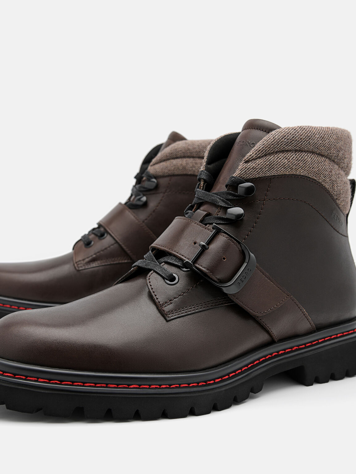 Giày boost Helix Leather, Nâu Đậm, hi-res