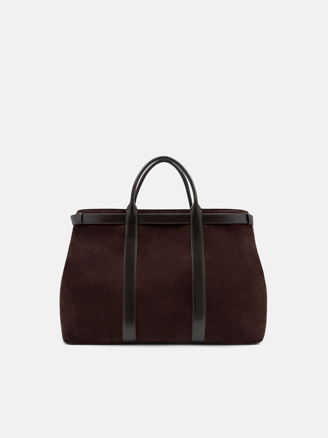 T&uacute;i du lịch phom chữ nhật Tyson, Espresso Brown Suede, hi-res