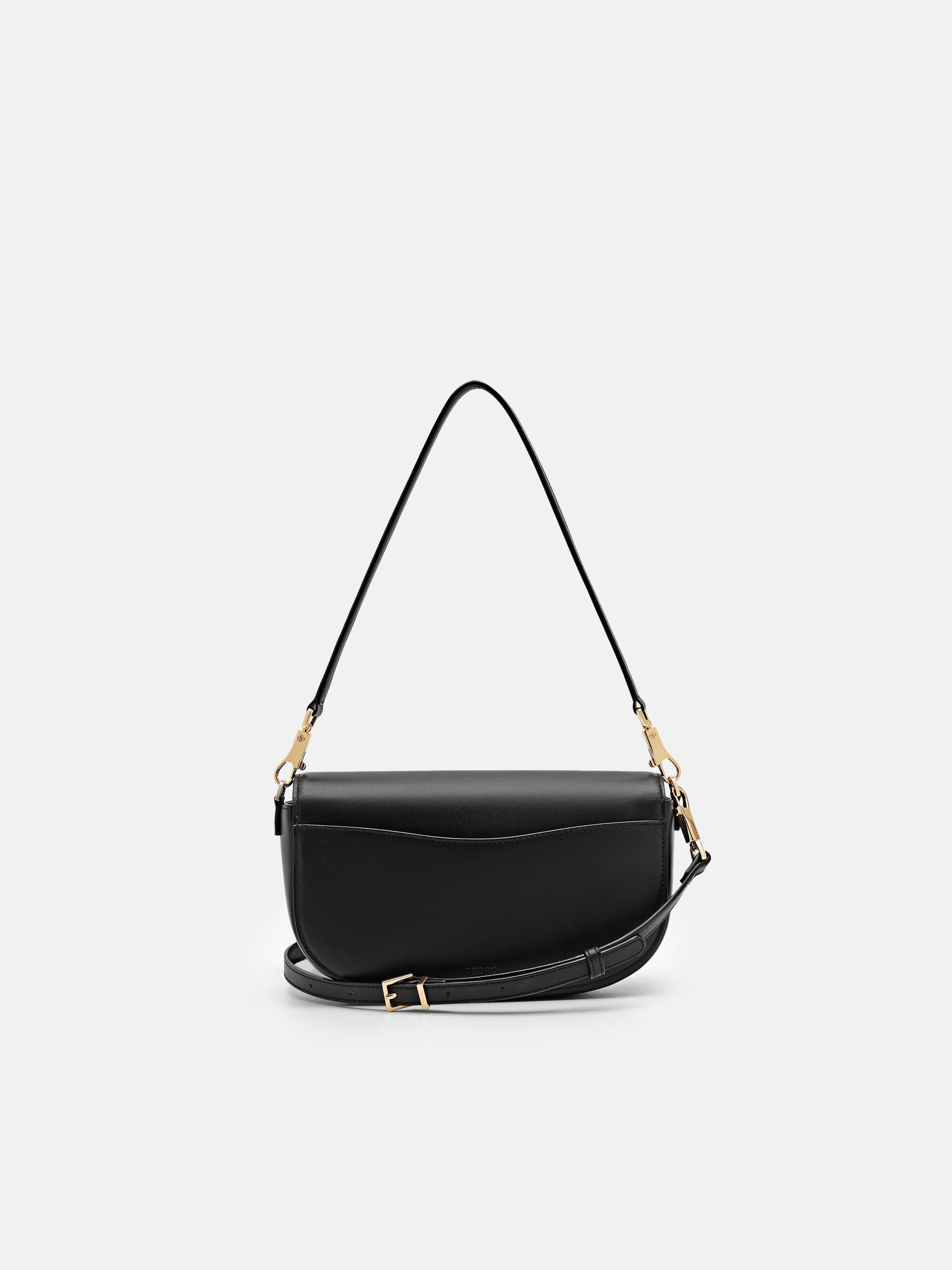 PEDRO Icon Leather Shoulder Bag black - PEDRO VN