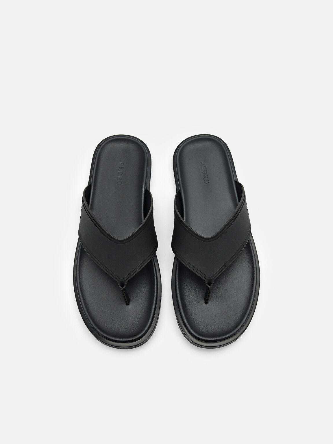 Pascal Thong Sandals, Black
