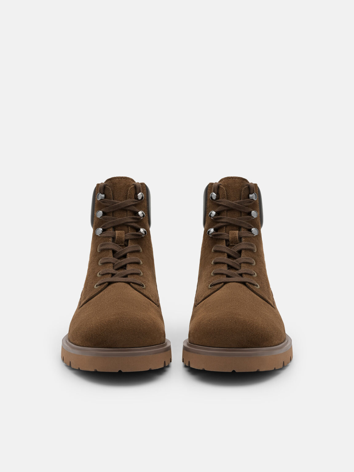 Gi&agrave;y boots cổ cao Wilder, Rượu cognac da lộn, hi-res