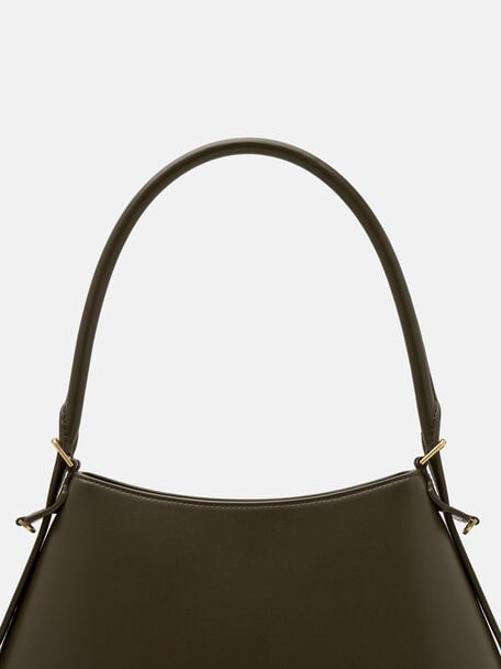 Nikki Shoulder Bag, Olive, hi-res