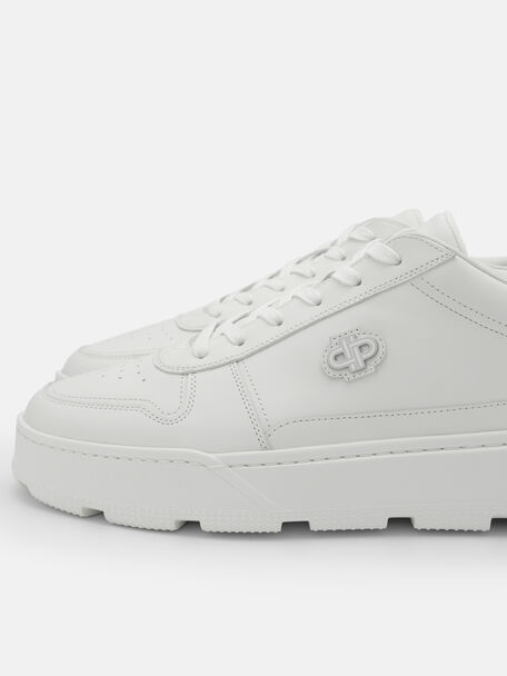 Ravel Leather Sneakers, White, hi-res