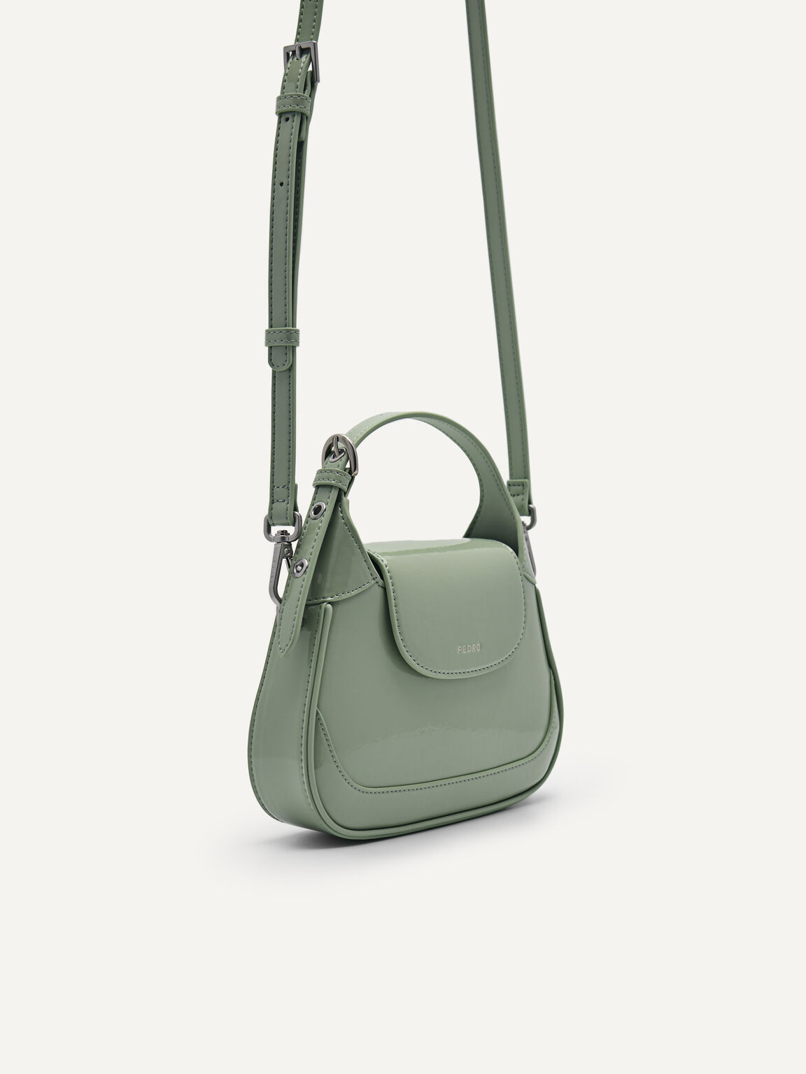 Lilah Shoulder Bag, Light Green, hi-res