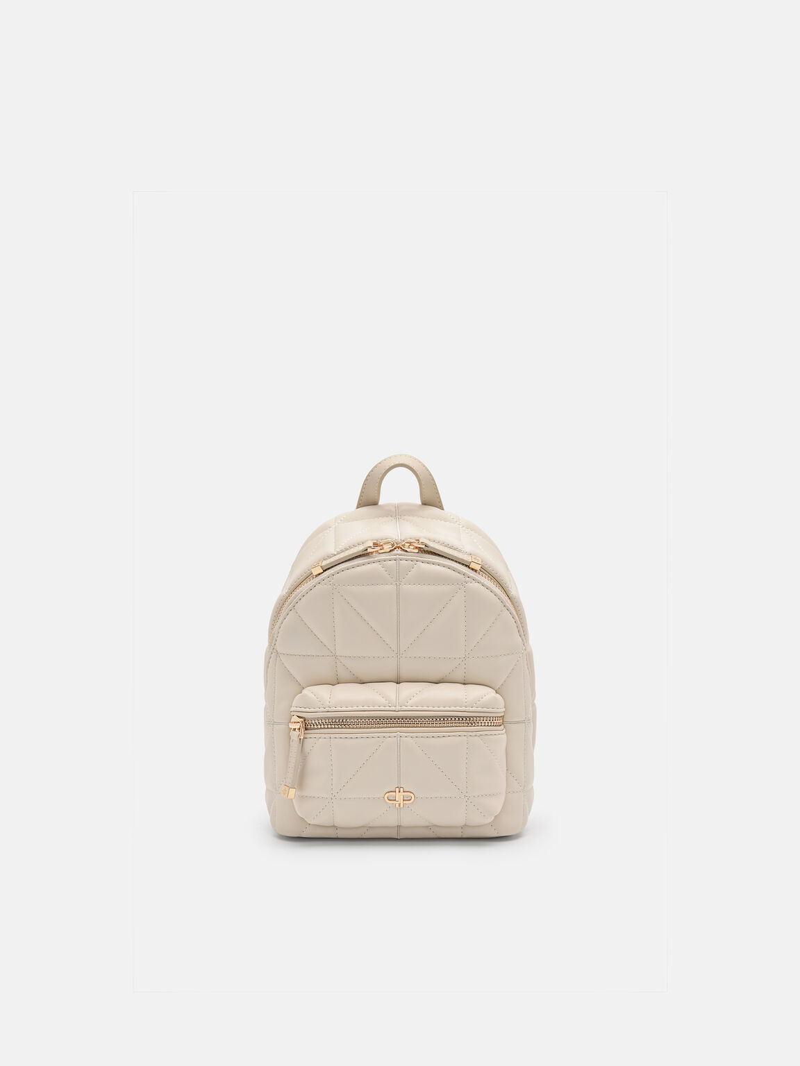 PEDRO Icon Mini Backpack in Pixel, Beige, hi-res