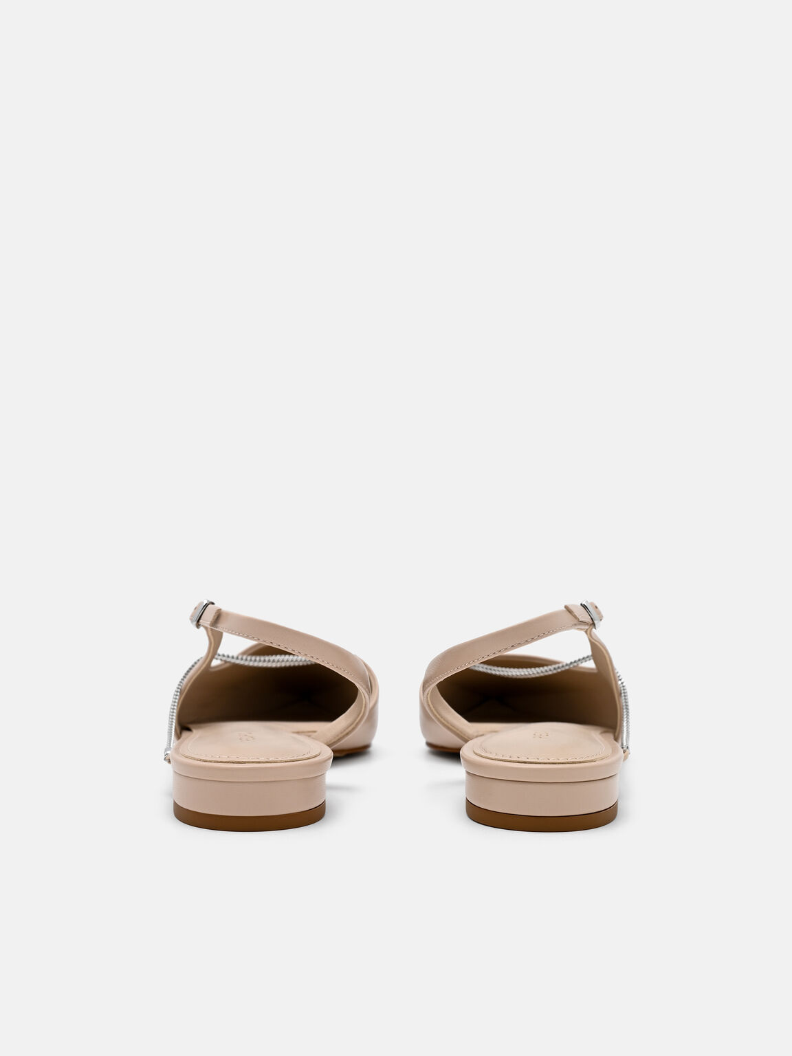 Gi&agrave;y sandals mũi nhọn Marland, Nude, hi-res
