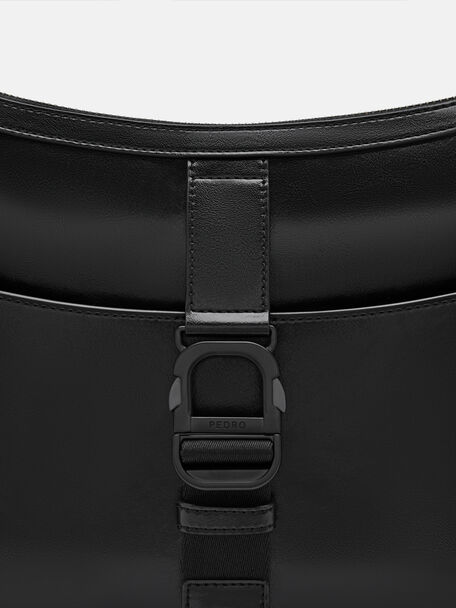 Túi đeo chéo hình thang Anderson, Đen, hi-res