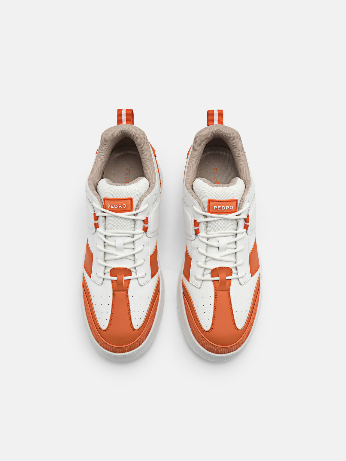 Arc Court Sneakers, Orange, hi-res