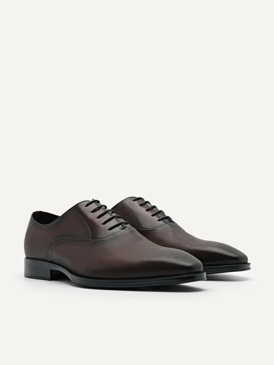Holly Leather Oxford Shoes, Dark Brown, hi-res