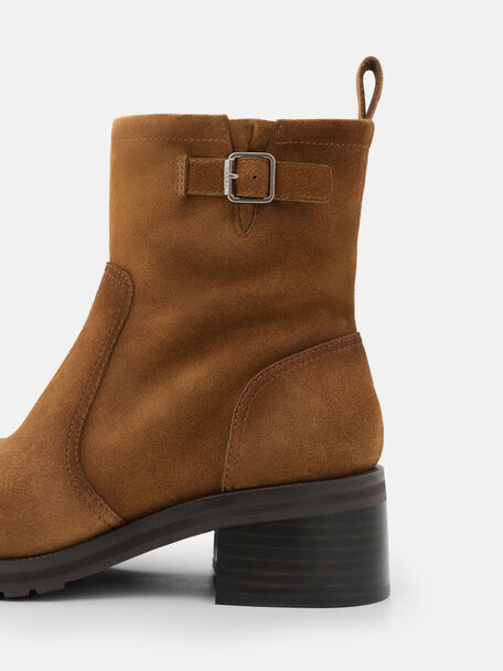 Wilkins Suede Boots, Cognac Suede, hi-res