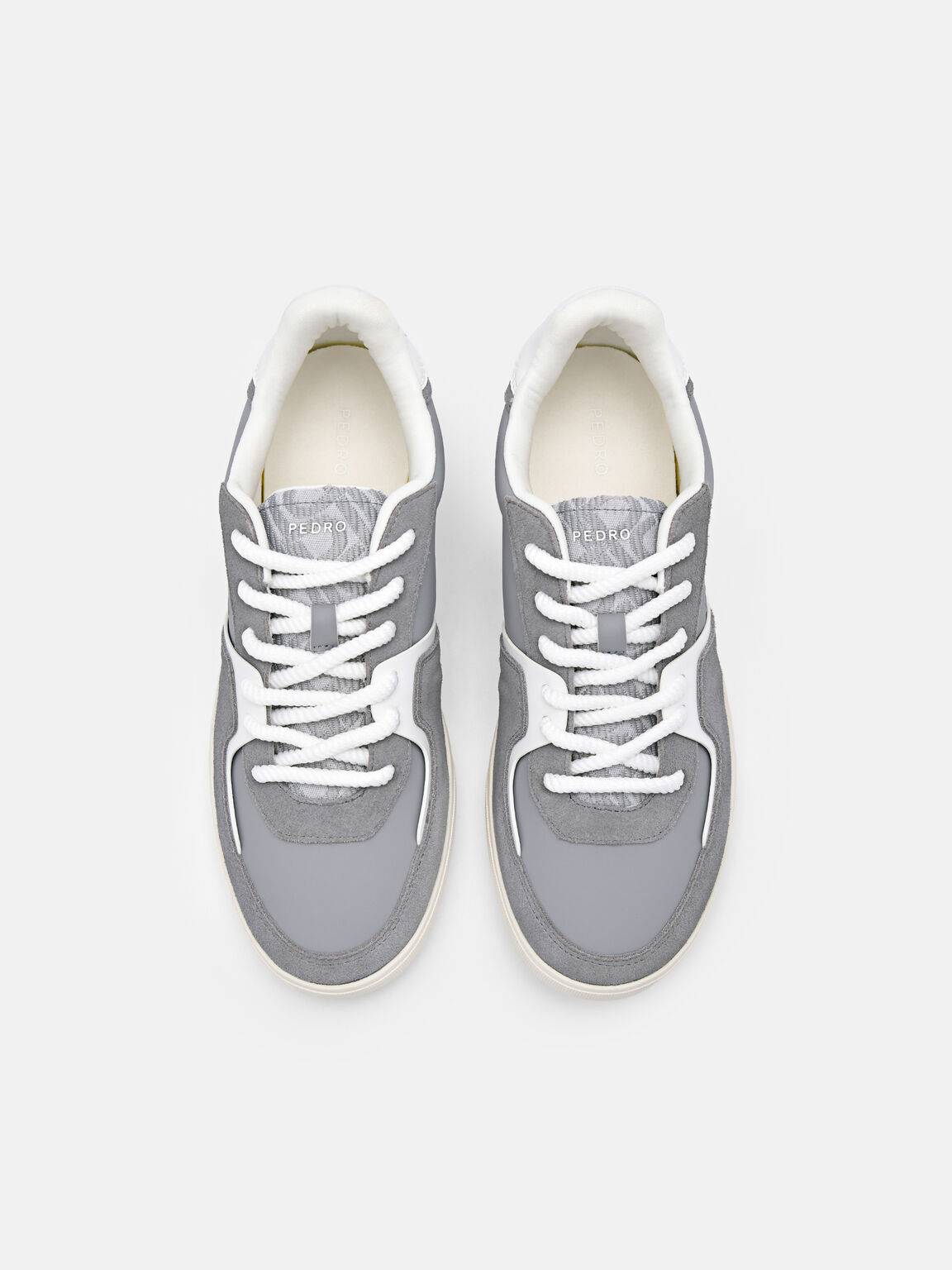 Women's PEDRO Icon Fleet Sneakers, Grey, hi-res