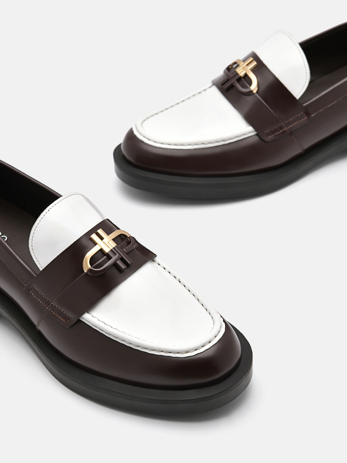 PEDRO Icon Leather Loafers, Multi, hi-res