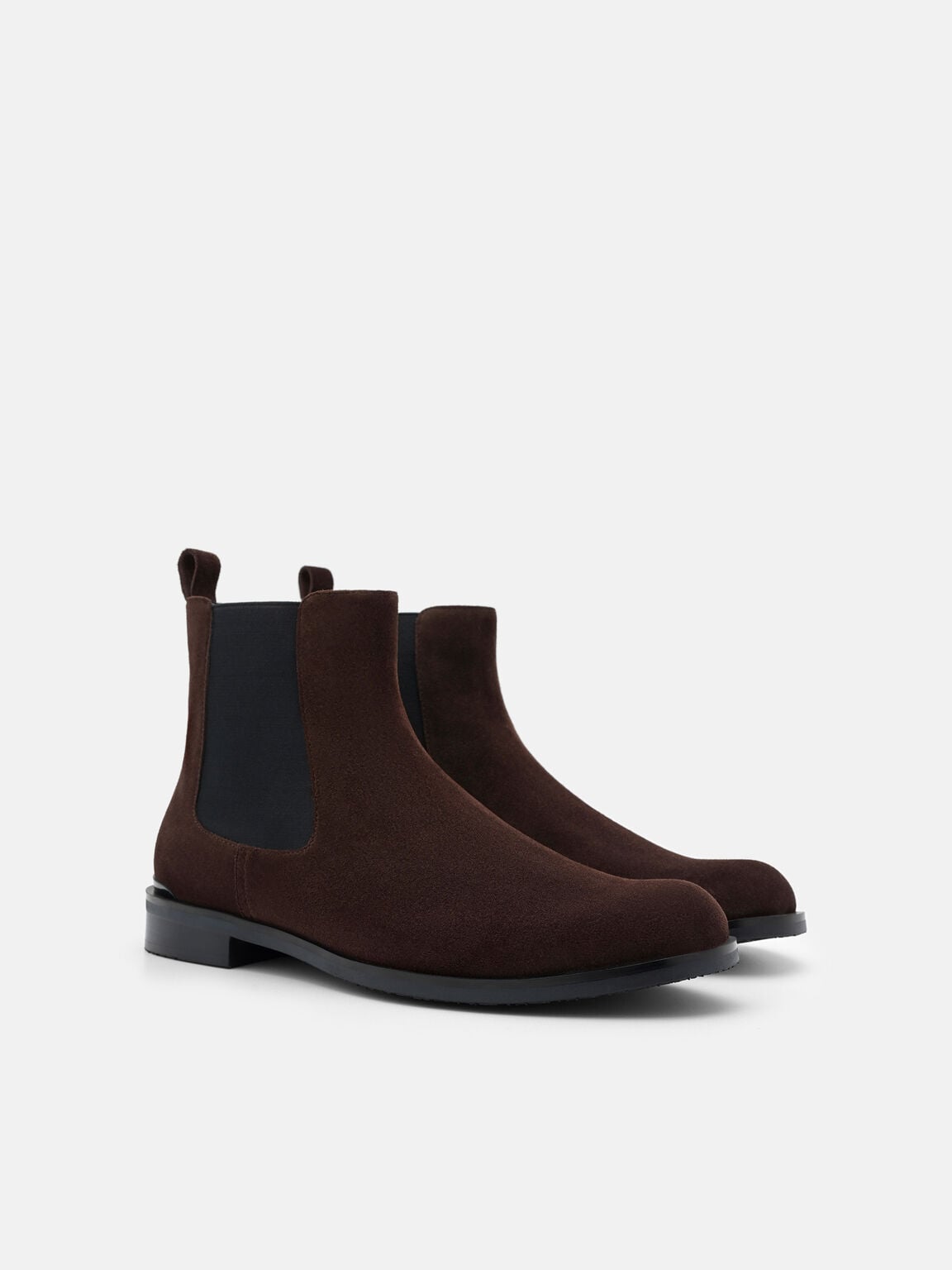 Gi&agrave;y boots cổ cao Chace Suede, Espresso Brown Suede, hi-res