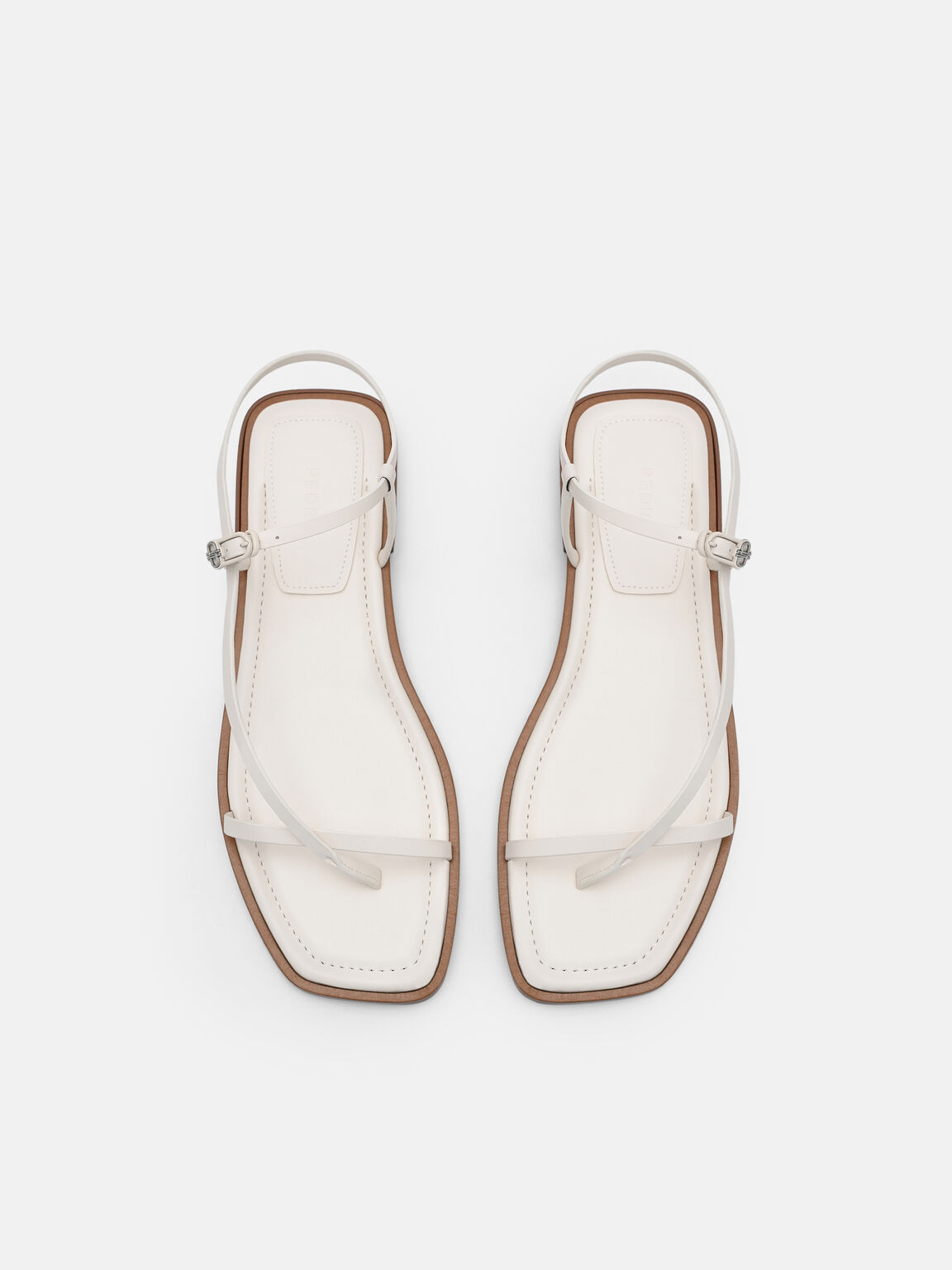 Gi&agrave;y sandals đế bệt Ashby, Phấn, hi-res