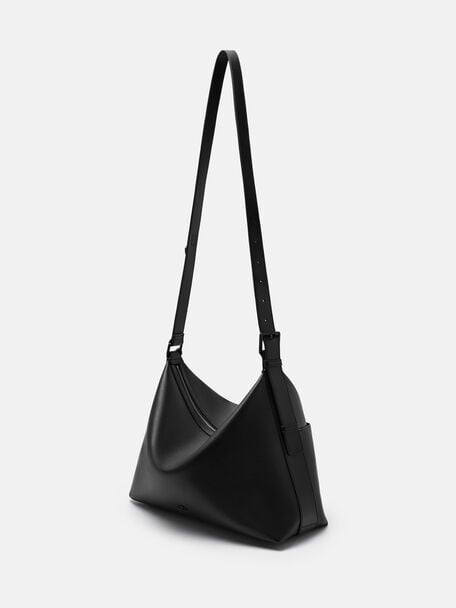 T&uacute;i đeo ch&eacute;o h&igrave;nh thang Pierce, Đen, hi-res