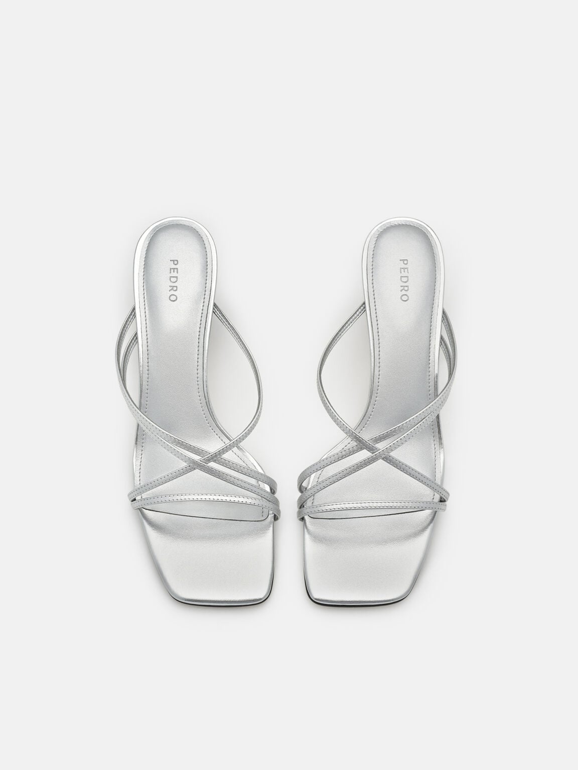 Gi&agrave;y mules cao g&oacute;t Sydney, Bạc, hi-res