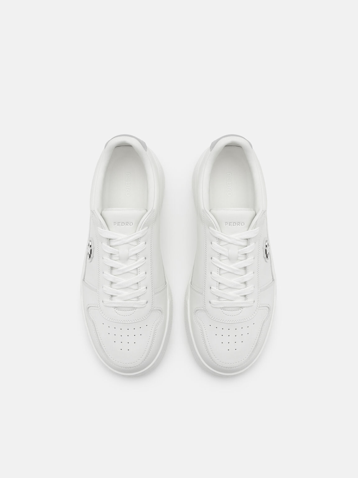 Ravel Leather Sneakers, White, hi-res