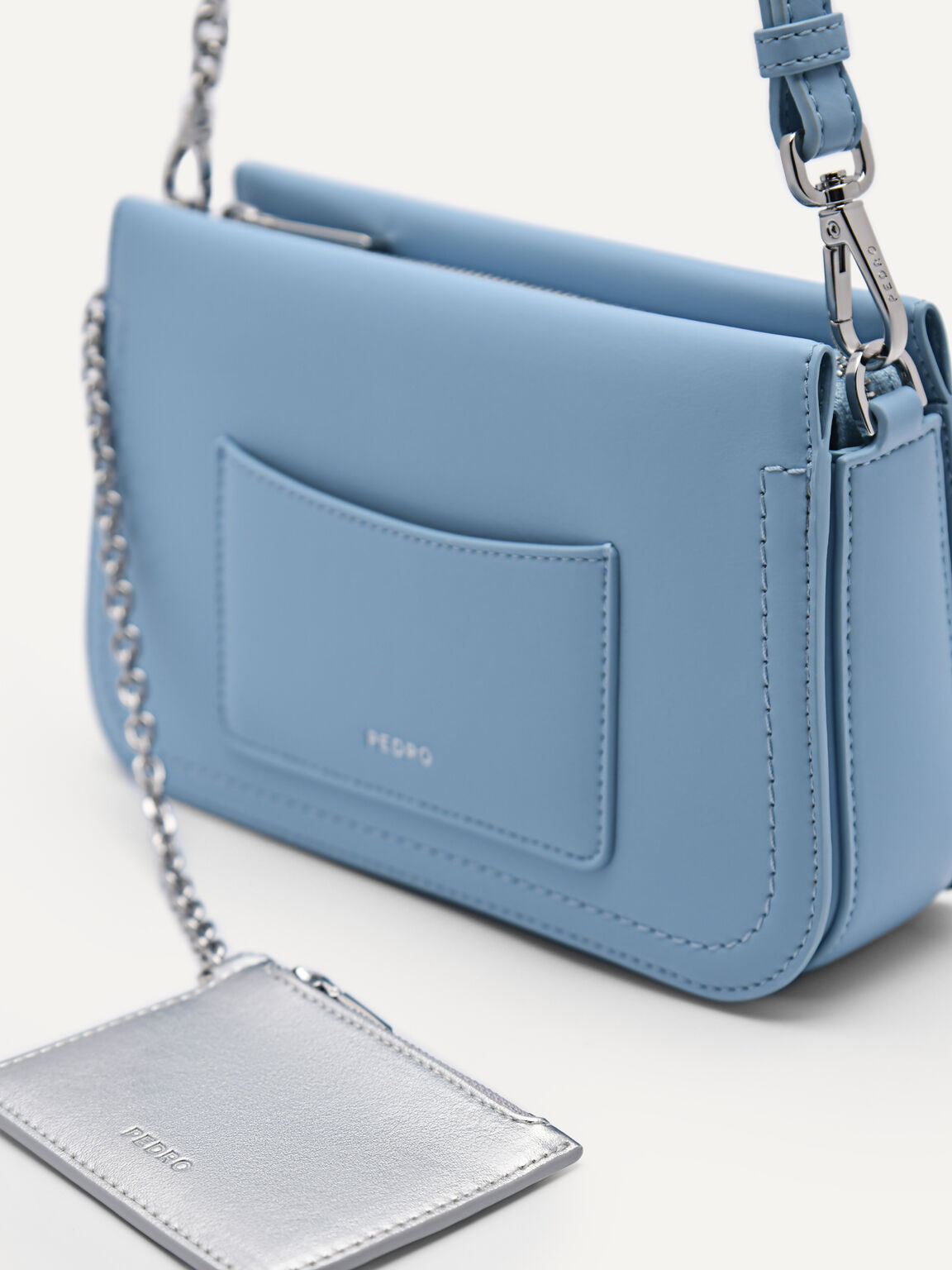 Bette Shoulder Bag, Light Blue, hi-res