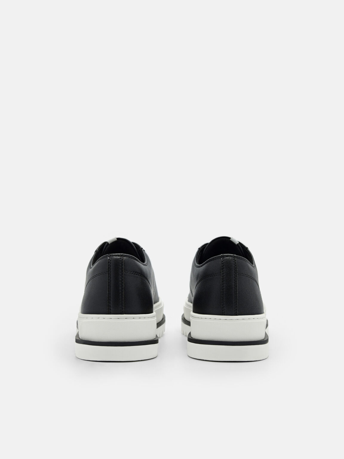 Men's Owen Court Sneakers, Black, hi-res