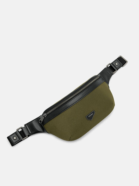 Túi bao tử phom chữ nhật Taper, Xanh Quân Đội, hi-res