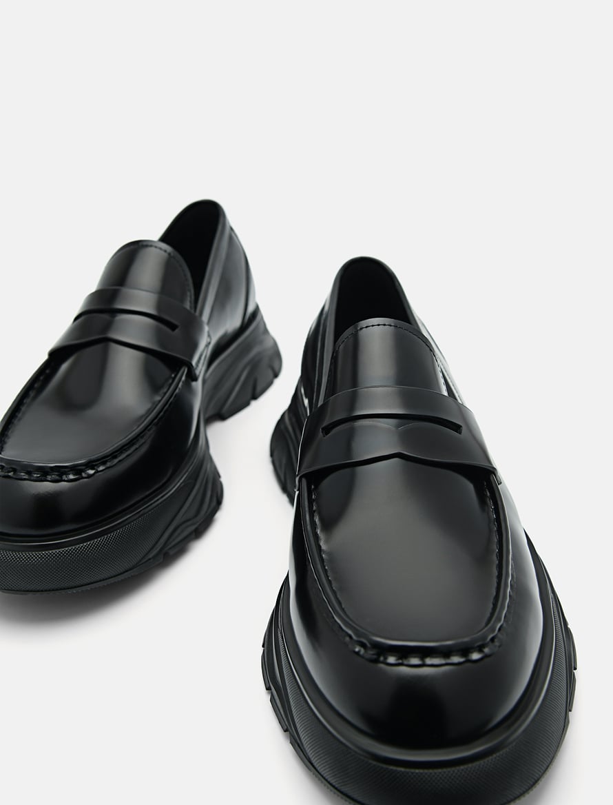 Shoes on white background