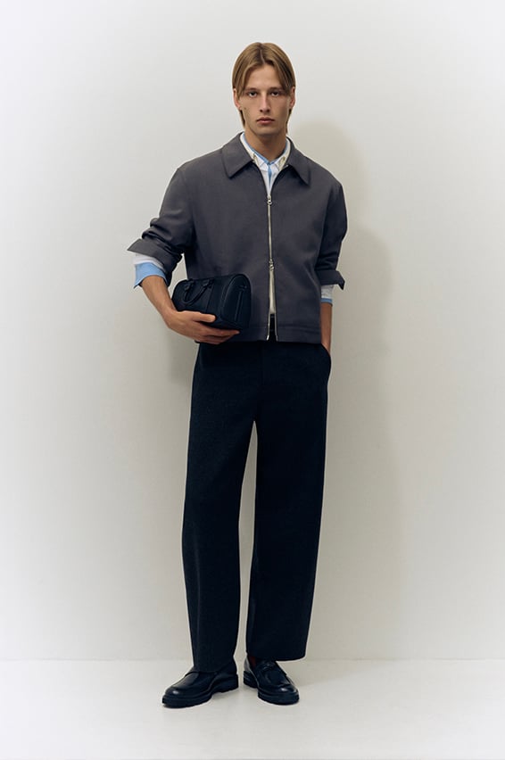 Shoes on white background