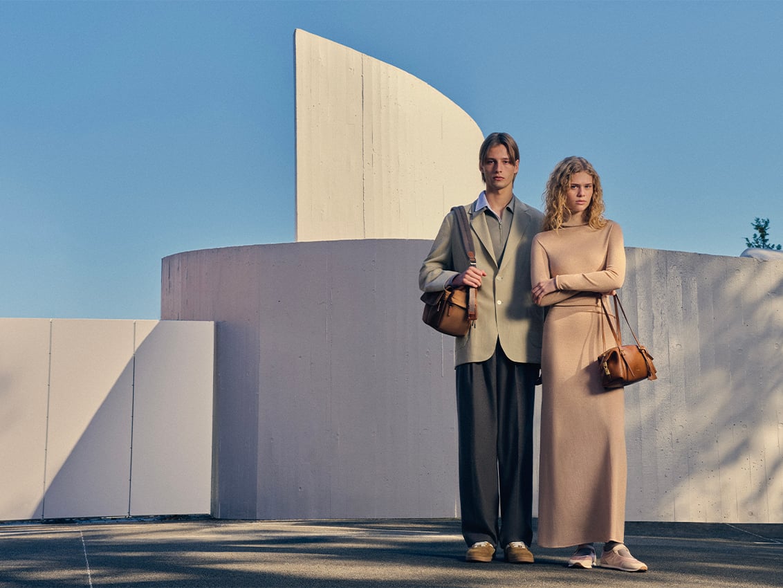 Shoes on white background