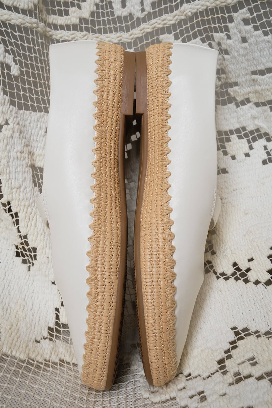 Shoes on white background