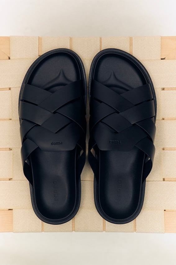 Shoes on white background